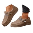 thumbnail image 3 of YLYL Women's Winter Loafers Fur Lined Round Toe Fuzzy Cozy Warm Slip on Walking Shoes, 3 of 9