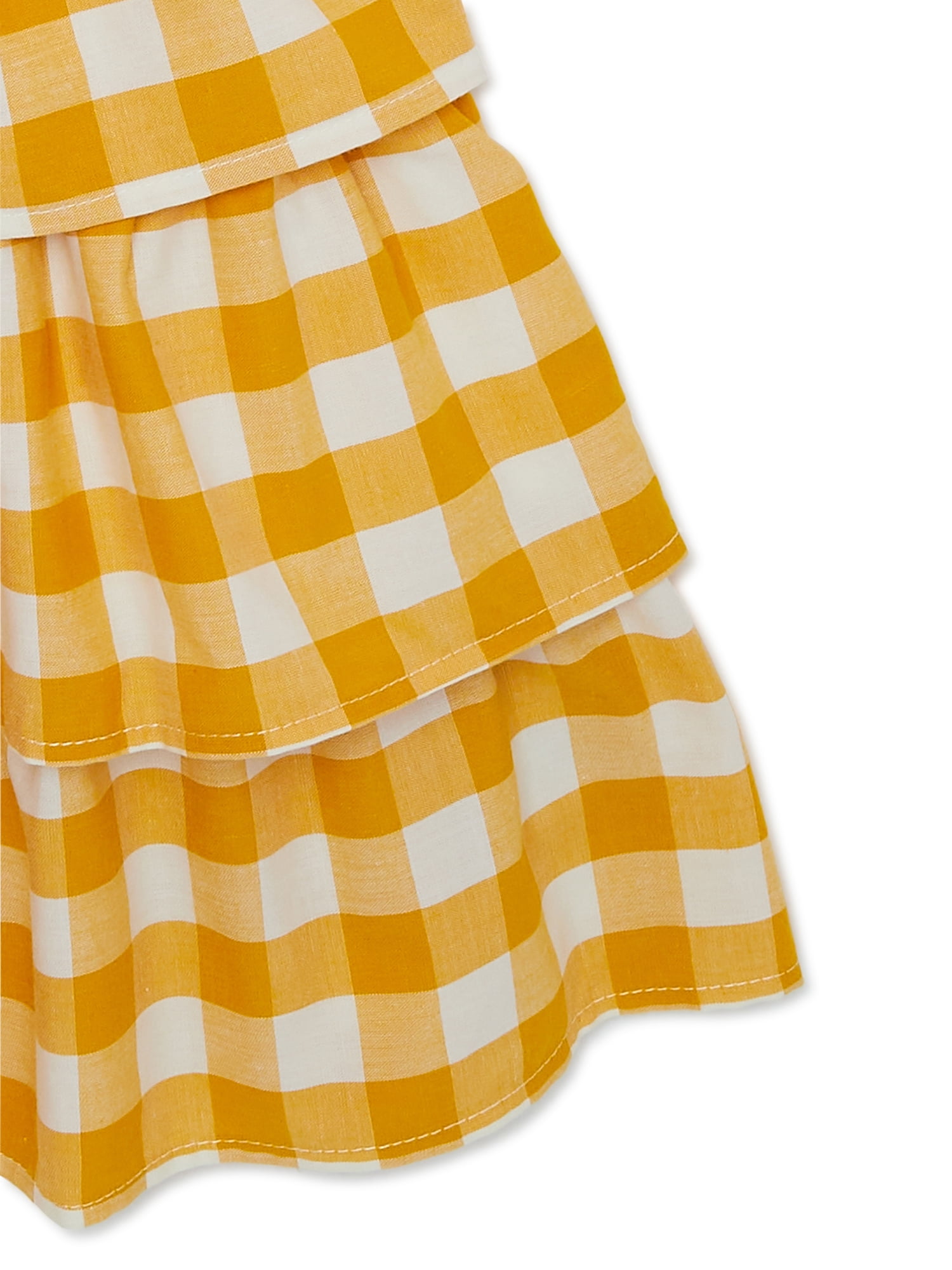 Wonder Nation Baby and Toddler Girls Sleeveless Smocked Dress, Sizes 12M-5T