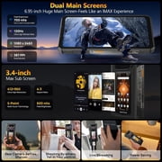 Ulefone Armor 30 Pro 5G Dual Screen Rugged Phone, 16GB+512GB