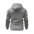 thumbnail image 4 of Kctiaxy Men Hoodies Casual Fleece Hoodies PulLover Sweatshirts for Women Men Long Sleeve Solid Color Tops with Pockets, 4 of 4