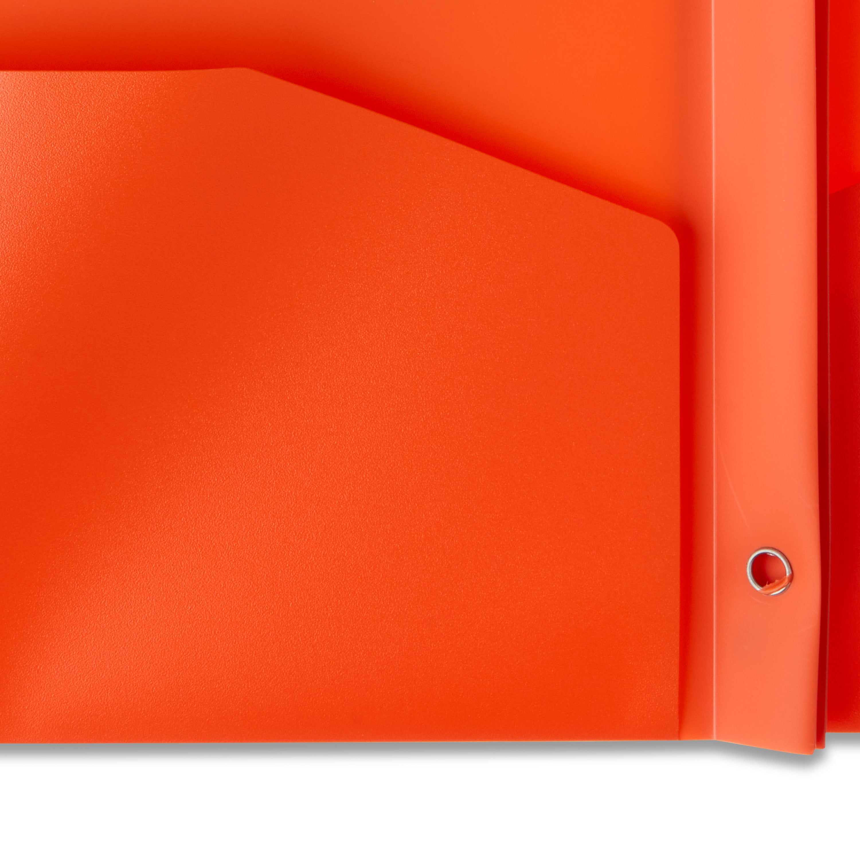 Pen+Gear Letter Size 3-Prong 2-Pocket Poly Folder, 8.5" x 11", Orange