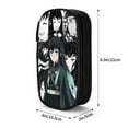thumbnail image 4 of Demon Slayer Muichiro Tokito Big Capacity Pencil Case, Large Capacity Aesthetic Pencil Pouch Stationery Organizer Pen Case with Zipper, Pencil Case for Office Supplies, 4 of 8