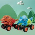 thumbnail image 2 of Exquisito vehículo de dinosaurio que tira hacia atrás para vehículos de niños, 2 of 5