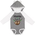 thumbnail image 3 of Inktastic Pawpaw Loves Me Cute Sloth and Baby Boys or Girls Long Sleeve Baby Bodysuit, 3 of 5