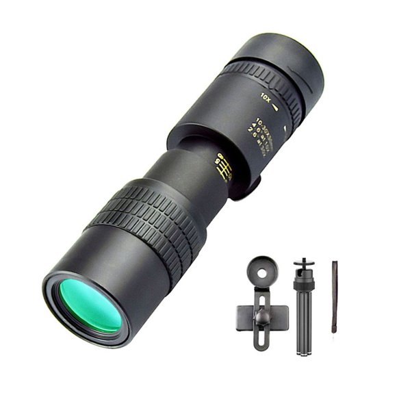 MYG 10-300X Zoom Powerful Handheld Outdoors Retractable Monoculars HD for Camping