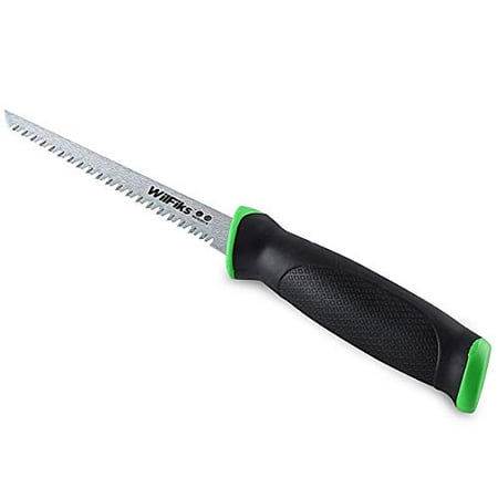 WilFiks Razor Sharp 6.5? Pro Jab Saw, Drywall Hand Saw, Perfect For Sawing, Trimming, Gardening, Pruning & Cutting Wood, Wallboards & More, Comfortable Ergonomic Non-Slip Handle, Has A Sharpened