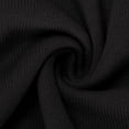 thumbnail image 7 of Plus Size Comfortable Ladies Blouses Casual Solid Color V-neck Long Sleeved Gym Workout Clothes Black S, 7 of 7