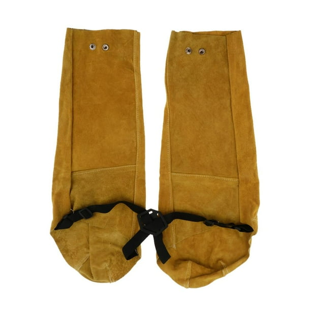 1 Par de Protección para Soldar - para Soldar - Hecho de material cuero Sintético Cola Mangas protectoras de soldadura