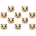 thumbnail image 1 of CHOK 10 Pcs Panda Head Accessories Beads for Bracelets Jewlery DIY Hair Rope Child Making Alloy, 1 of 6