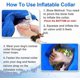thumbnail image 5 of Collar de perro inflable CHAO protector ajustable azul-m, 5 of 5