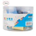thumbnail image 1 of Clip Longue Queue, 12pcs Multi Couleur Papier Bureau Dovetail Clip Fichier Bureau Clip Haut de Gamme Performance, 1 of 5