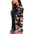 thumbnail image 4 of BeautyIn Women Long Sleeve UPF 50+ Sun Protection Swimwear Rash Guard, 4 of 5