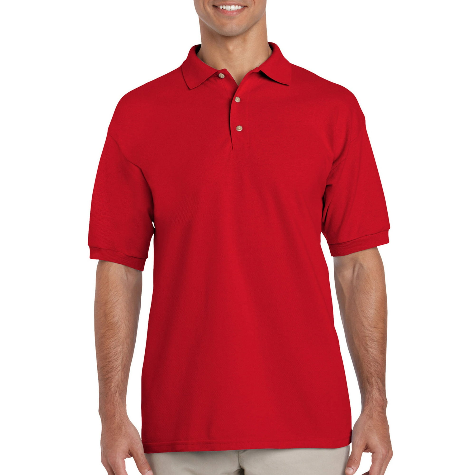 Gildan Ultra Cotton Pique Polo 3800 Red S