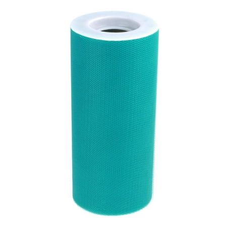 Tulle Spool Roll Fabric Net, 6-Inch, 25 Yards, Aqua
