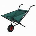 thumbnail image 2 of AQRS Wheel Barrow, Collapsible Wheelbarrow, Lightweight Durable Foldable Wheelbarrow, 600D Oxford Cloth Garden Tool Cart, Large Capacity Foldable Yard Cart for Rocks, Weeds and Plants, 2 of 6