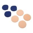 thumbnail image 2 of 7pcs Women Makeup Beauty Sponge Dry Wet Use Round Pointed Shape Facial Cosmetics Powder Puff(Skin Color Dark Blue ), 2 of 14