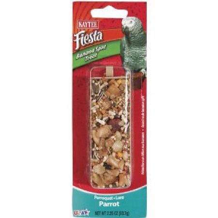 Kaytee Fiesta Banana Split Parrot Treat Stick, 2.25-oz