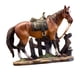 thumbnail image 3 of Figura de estatua de caballo, escultura decorativa coleccionable, adorno artístico para decoración del hogar, mesa, muebles, dormitorio, sala de estar Estilo B, 3 of 9