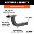 thumbnail image 2 of Class 1 Ball Mount (1-1/4" Shank, 2,000 lbs., 5" Rise, 11-9/16" Long), 2 of 2