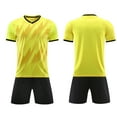 thumbnail image 2 of Ruyang Boys Sport Shirts Short Pants Sets Teen Youth Athletic Workout 2 Piece Quick-Dry Solid Crew Neck Tees Pant Set for Boys, 2 of 4
