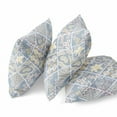 thumbnail image 2 of 16â Gray Yellow Patch Suede Zippered Throw Pillow, 2 of 2