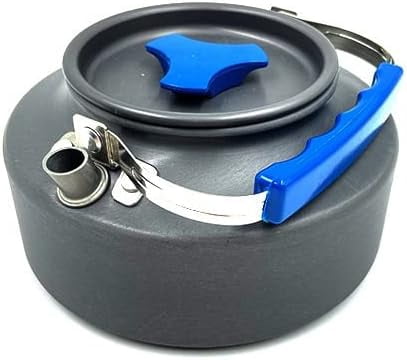 Camping Cookware Set Kit, Backpacking Gear Cooking Equipment, Portable Non Stick Pot Pan Cook for Outdoors Hiking