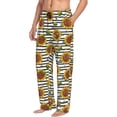 thumbnail image 3 of Kdxio Cute Sunflowers Print Men's Sleep Pajama Pant Lounge Pants with Pockets, 3 of 8