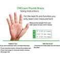 thumbnail image 3 of CMCcare Thumb Brace - Comfortable, Effective Relief for CMC Joint Arthritis Pain, Left - Small, 3 of 12