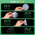 thumbnail image 3 of Acrylic Keychain Blanks, 2.5 Inch Round Clear Disc Ornaments for DIY Keychain, Crafting Vinyl Projects 4 Inch Transparent, 3 of 6