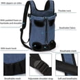 thumbnail image 3 of Mochilas transportadoras para perros medianos y grandes, bolsa portamascotas ajustable, 3 of 5