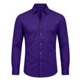 thumbnail image 4 of SRZYMJ Mens Dress Shirts Free Long Sleeve Button Down Shirts, 4 of 4