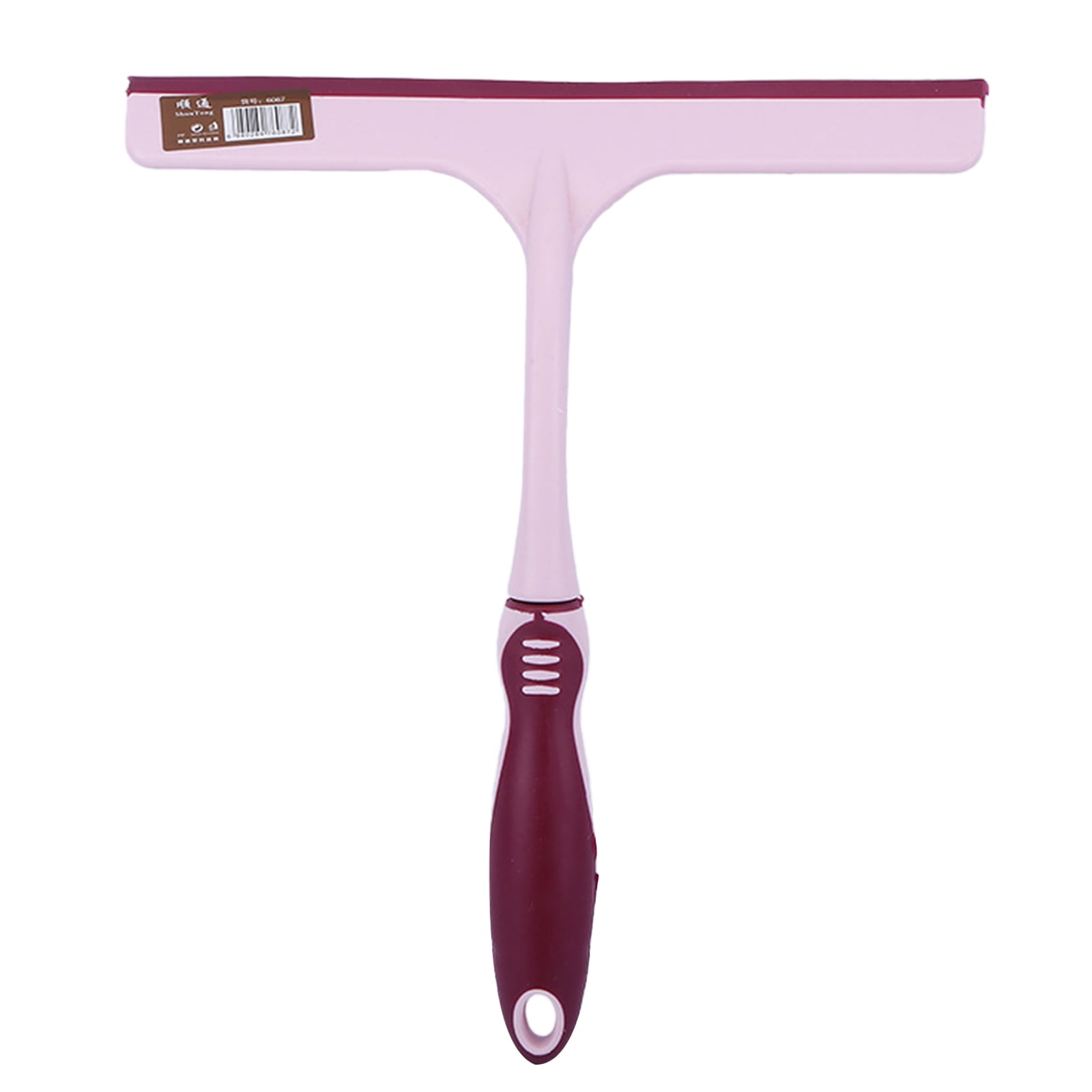 CHAOMA Floor Squeegee Squeegee Broom with Short Telescopic Handle Blade