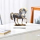 thumbnail image 5 of Adorno de caballo acrílico 2D con base, placa decorativa, decoración única del Año del Caballo Estilo B, 5 of 7