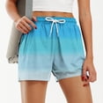 thumbnail image 2 of Zekutng Women's Shorts High Waist Non Stretch Printed Casual Shorts,Sizes S-3XL, 2 of 5