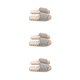 thumbnail image 4 of Pantuflas Minnieouse Lino Algodón Punta Abierta Antideslizantes Cómodas Interiores Exteriores 36/37 38/39 40/41 42-44, 4 of 6