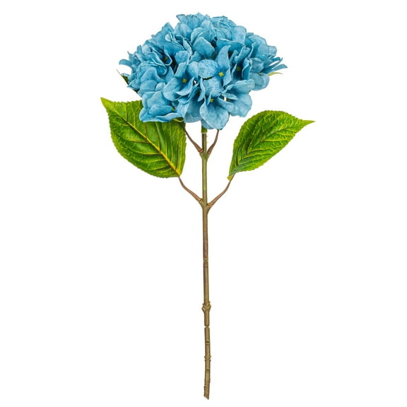 20" Blue Real Touch Hydrangea 2/Bag