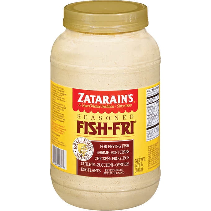Zatarain's Seasoned FishFri Breading, 5.75 lbs