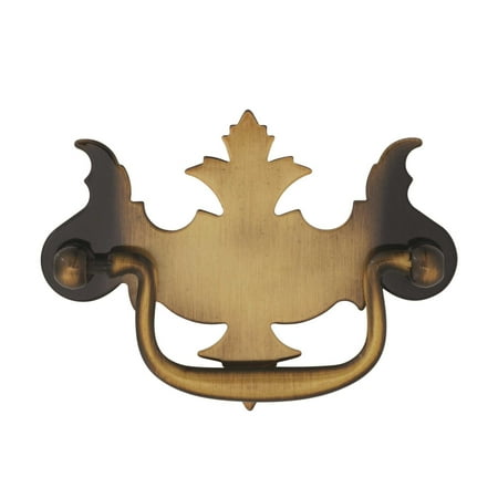 Allison Value 3 in (76 mm) Center-to-Center Antique Brass Cabinet Pull