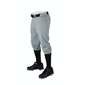 Wilson Youth Baseball Zipper Pants with Elastic Waistband and Belt