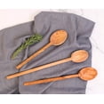 thumbnail image 2 of Eddington's Italian Olive Wood Cooking Spoon Set, Handcrafted in Europe, Set of 2, 2 of 2