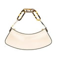 thumbnail image 4 of New Fendi O'Lock Swing Ivory Calfskin Leather Shoulder Bag, 4 of 6