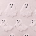 thumbnail image 6 of Jewlalo Halloween Throw Pillow Covers 18x18 Set of 2, Spooky Ghost Pink Decorations Pillow Cases Soft Plush Faux Fur Wool Couch Cushion Case for Couch Bed Sofa Living Room Home Decor, 6 of 7