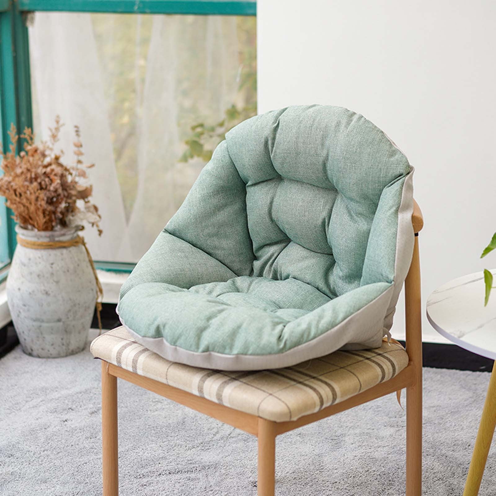 Outdoor Soft Egg Swing Chair Cushion, Thickened Hanging Basket Seat Pad, High Elasticity PP Cotton for Indoor Outdoor Patio Garden Hammock Chairs