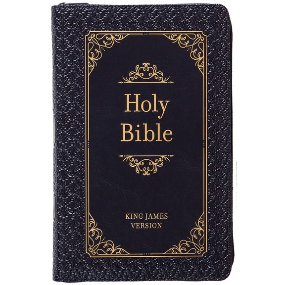 Pre-Owned KJV Holy Bible Zip Midnight (Imitation Leather) 1424565588 9781424565580