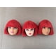 thumbnail image 4 of Cabezas de muñecas originales ST 70th, accesorios de peluches Tricolor rojo púrpura, piezas de muñecas DIY, regalos de Navidad para niñas, muñecas de colección raras, 4 of 5