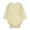 Beige, variant on Baby Girls Long Sleeve Bodysuit One Piece Clothes Solid Color Romper Onesie for Kids Size 9-12 Months