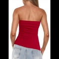 thumbnail image 3 of Camiseta Sin Mangas Sexy de Moda de Verano Roja M, 3 of 7