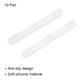 thumbnail image 3 of Uxcell Glasses Temple End Tips Eyeglass Arms Replacement Ear Sock Anti Slip Tube Sleeve Translucent 10 Pair, 3 of 5