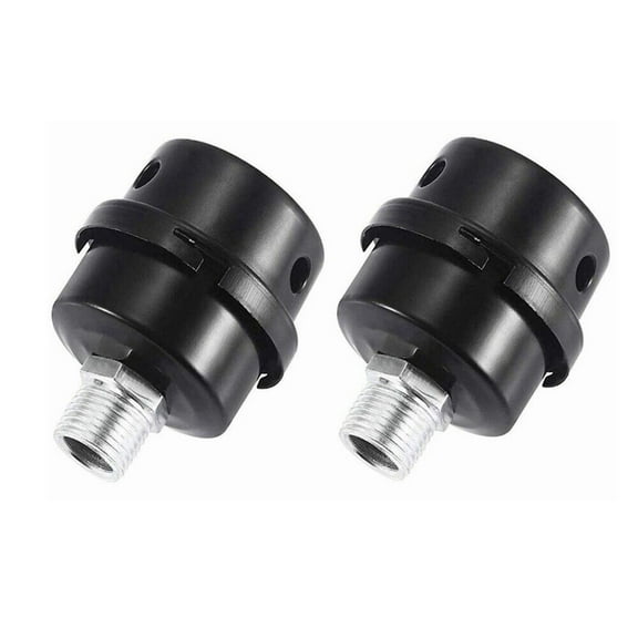 2 Pack Air Compressor Intake Filter, 1/2" 20MM PT Paper Filter Cartridge, Compatible with Ingersoll Rand, Atlas Copco & More (Model A388)