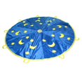 thumbnail image 2 of 5m Kids Moons Stars Juega en Paracaídas con 16 Asas Aire Libre Juguete Deportivo Sunnimix Juguete de paracaídas para niños, 2 of 8